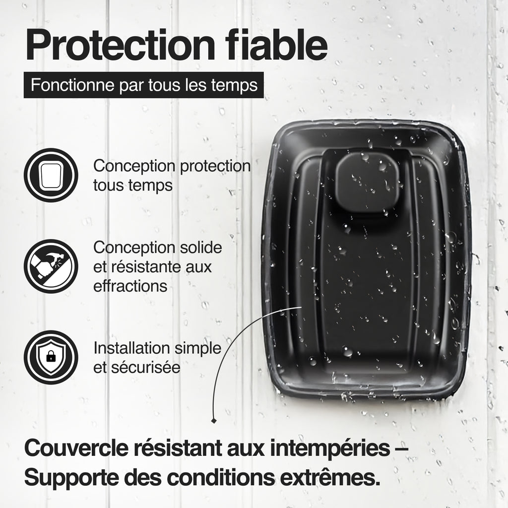 Boîte à Clés Extérieure à Code 12 Chiffres – LDS®